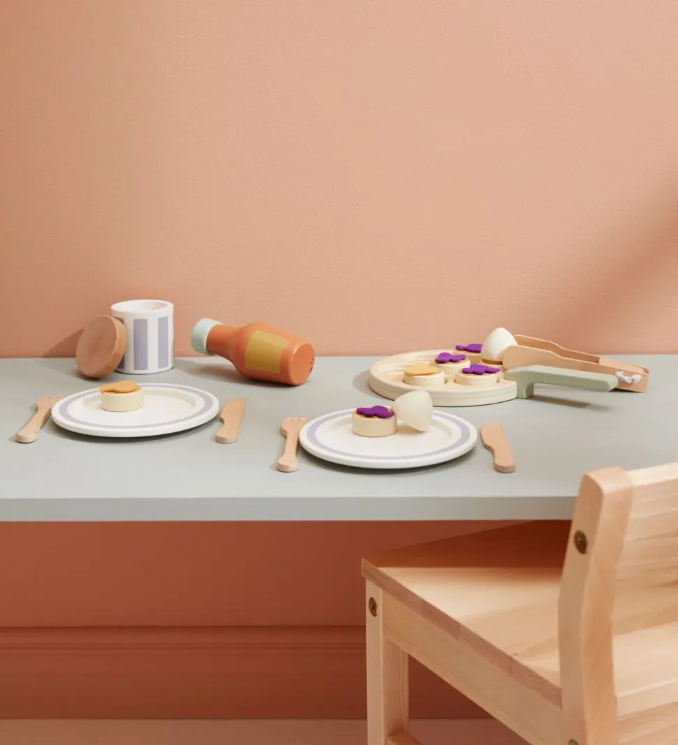 Kids Concept Pandekagesæt - Træ