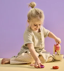 Kids Concept Røremaskine - Træ - 17 cm - Lysegul/Rosa