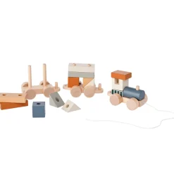 Kids Concept Tog m. Klodser - 38 cm - Træ