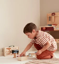 Kids Concept Trælegetøj - Værktøjskuffert - Træ