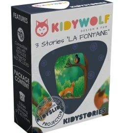 Kidywolf Historie - Til Lommelygte - La Fontaine - Kidystories