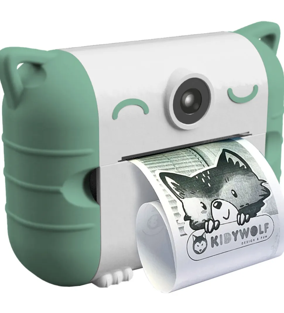 Kidywolf Kamera m. Printer - Kidyprint - Camera Green
