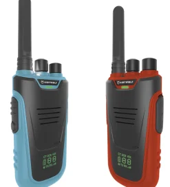 Kidywolf Walkie Talkie - 2 stk. - Kidytalk - Blå/Rød