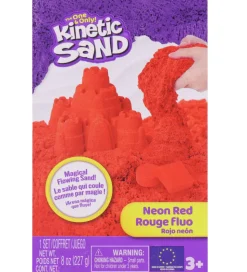 Kinetic Sand Strandsand - 227 gram - Neon Red