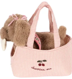 Konges Sløjd Bamse - Hundehvalpen Maude - Pink Check