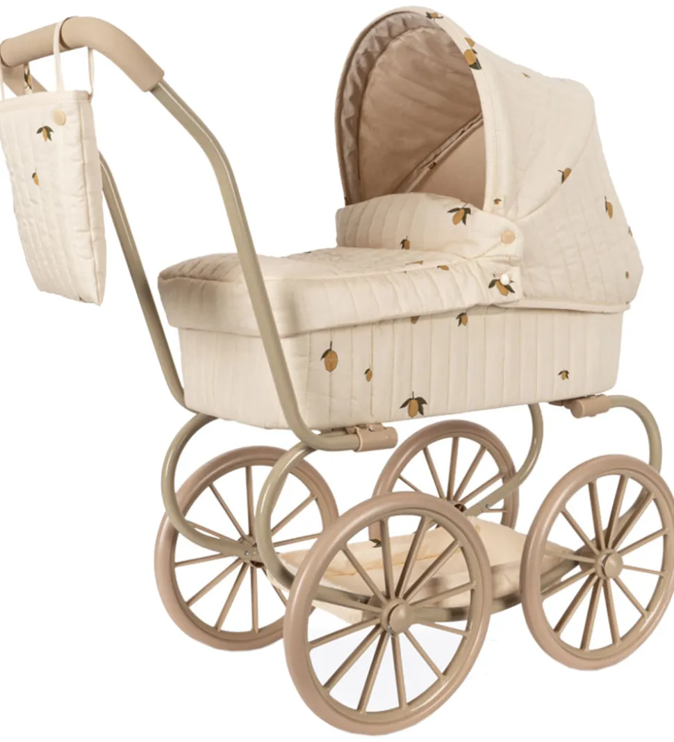 Konges Sløjd Dukkevogn - Minnie - Lemon