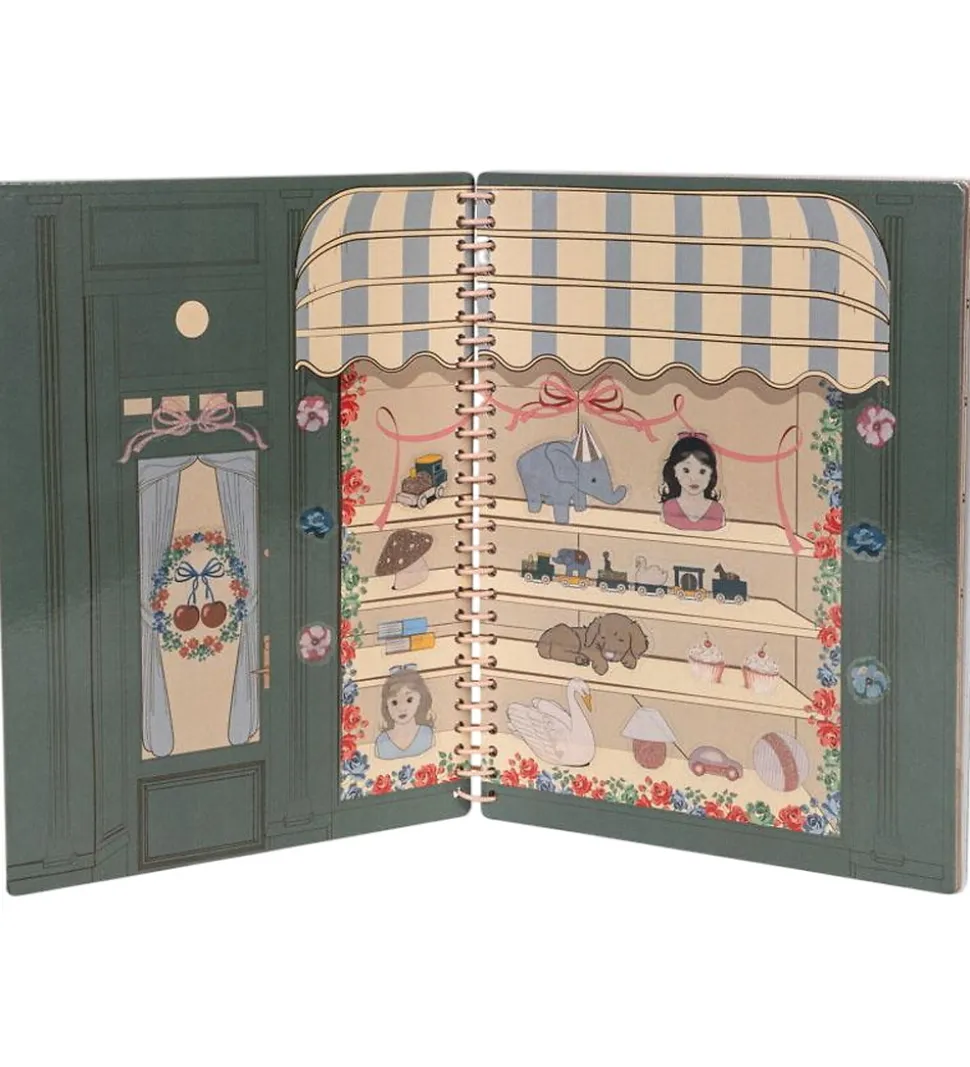 Konges Sløjd Klistermærkebog - Butik