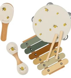 Konges Sløjd Musikinstrumenter - Træ - Glossy - Lemon