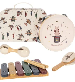 Konges Sløjd Musikinstrumenter - Træ - 4 Dele - Circus