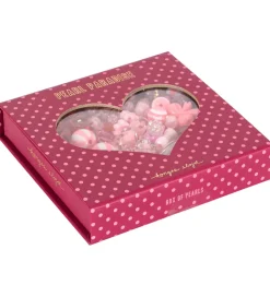 Konges Sløjd Perler - 200 stk. - Pink