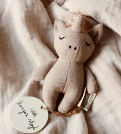 Konges Sløjd Rangle - Mini Unicorn - Rose Fawn
