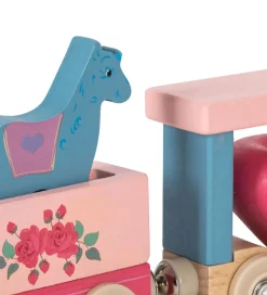 Konges Sløjd Tog - Bøgetræ - Unicorn - Pink