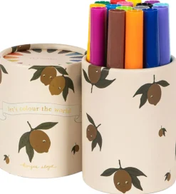 Konges Sløjd Tuscher - My Little Maker Set - 16 stk. - Lemon