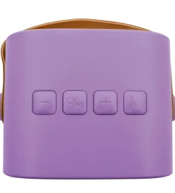 Lalarma Højtaler m. Mikrofon - Trådløs - Karaoke - Lilla