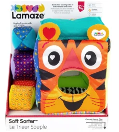 Lamaze Blød Puttekasse m. Dyremotiver - Multifarvet