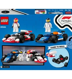 LEGO® City - F1® Williams Racing og Haas F1®-... 60464 - 92 Dele