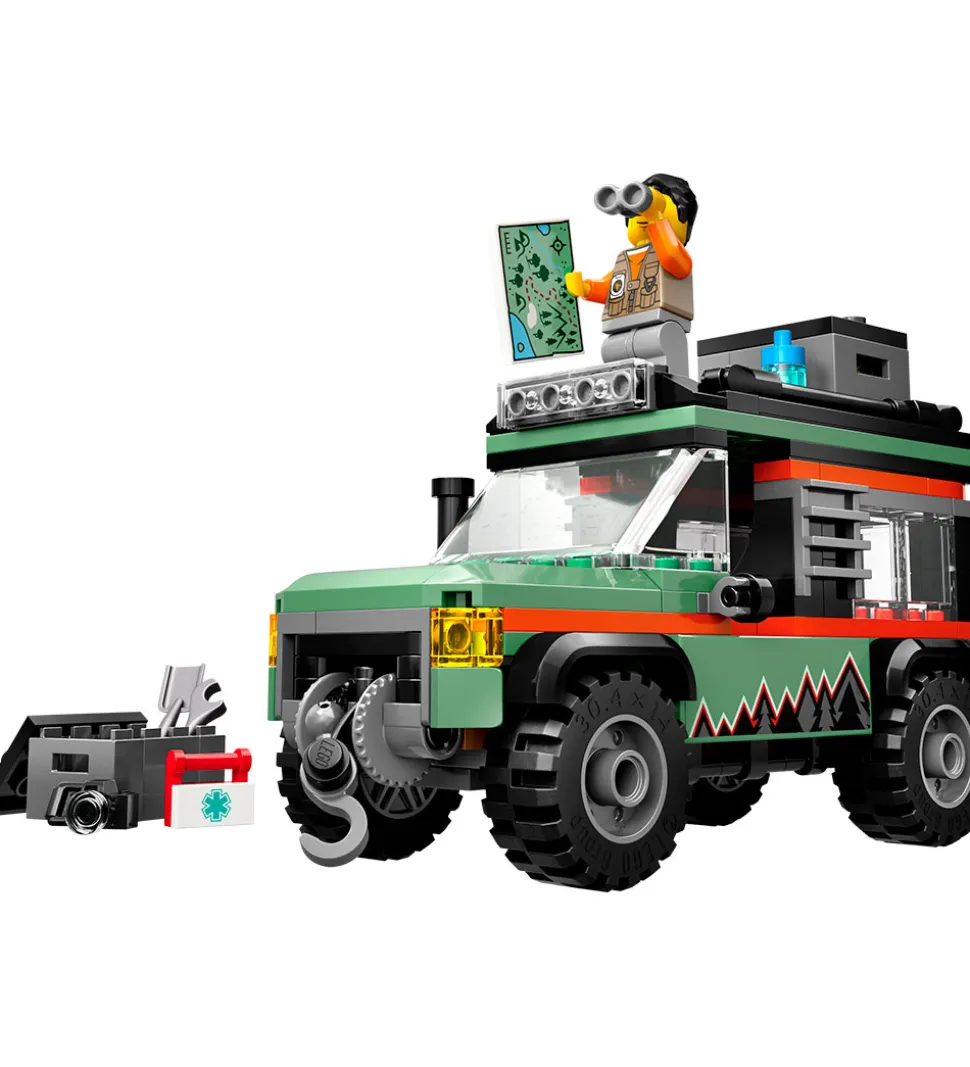LEGO® City - Firhjulstrukket Bjerg-Offroader 60447 - 221 Dele
