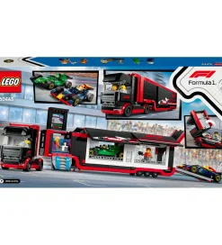 LEGO® City - F1®-lastbil m. F1®-biler 60445 - 1086 Dele