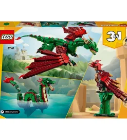 LEGO® Creator - Middelalder-drage 31161 - 3-i-1 - 715 Dele