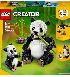 LEGO® Creator - Vilde Dyr: Pandafamilie 31165 - 3-i-1 - 626 Dele