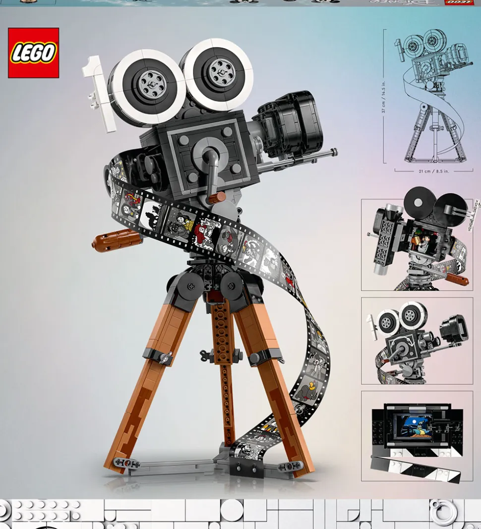 LEGO® Disney - Walt Disney-kamera 43230 - 810 Dele