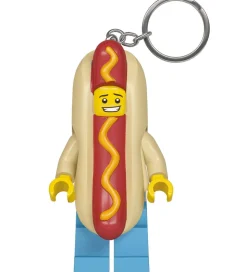 LEGO® Nøglering m. Lommelygte - LEGO® Hot Dog Man