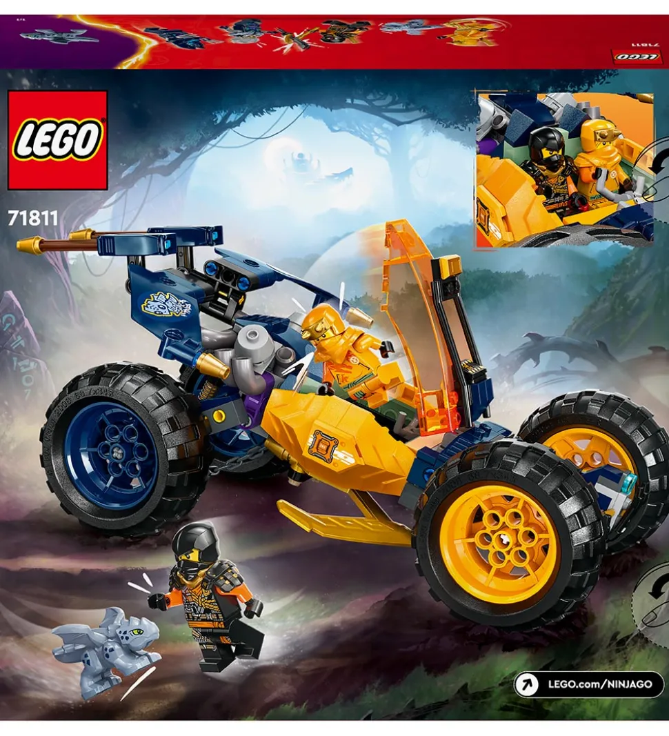 LEGO® Ninjago - Arins ninja-offroader 71811 - 267 Dele