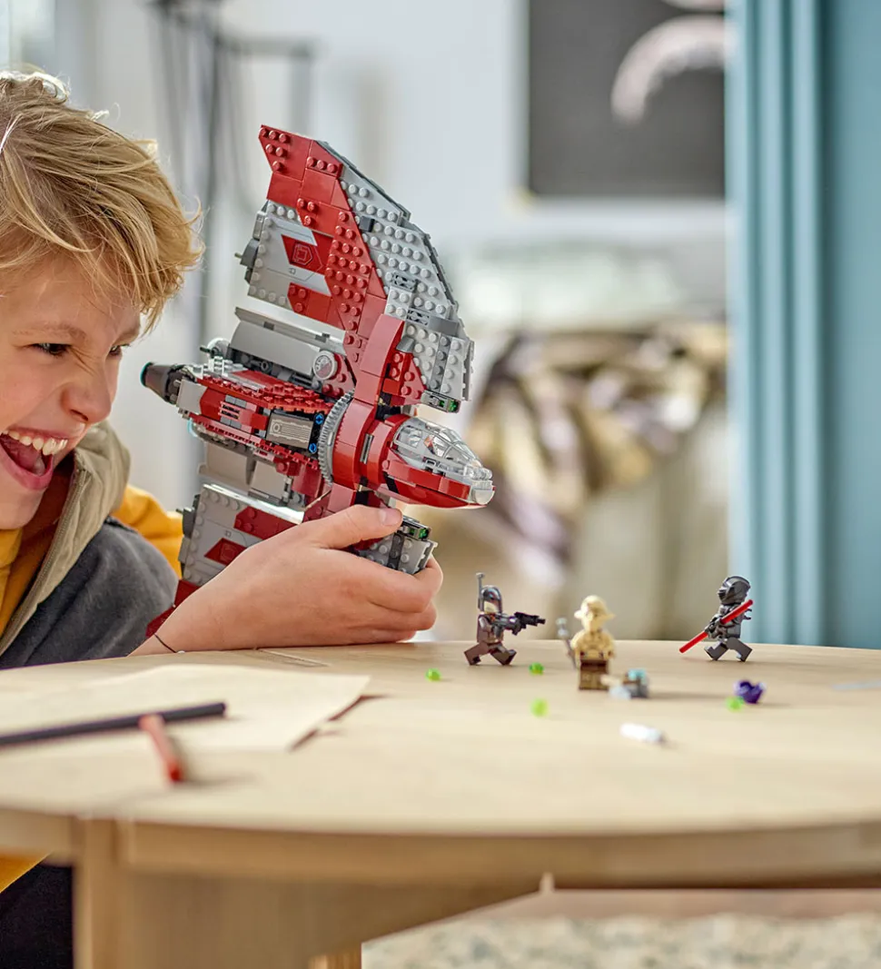 LEGO® Star Wars - Ahsoka Tanos T-6 Jedifærge 75362 - 601 Dele