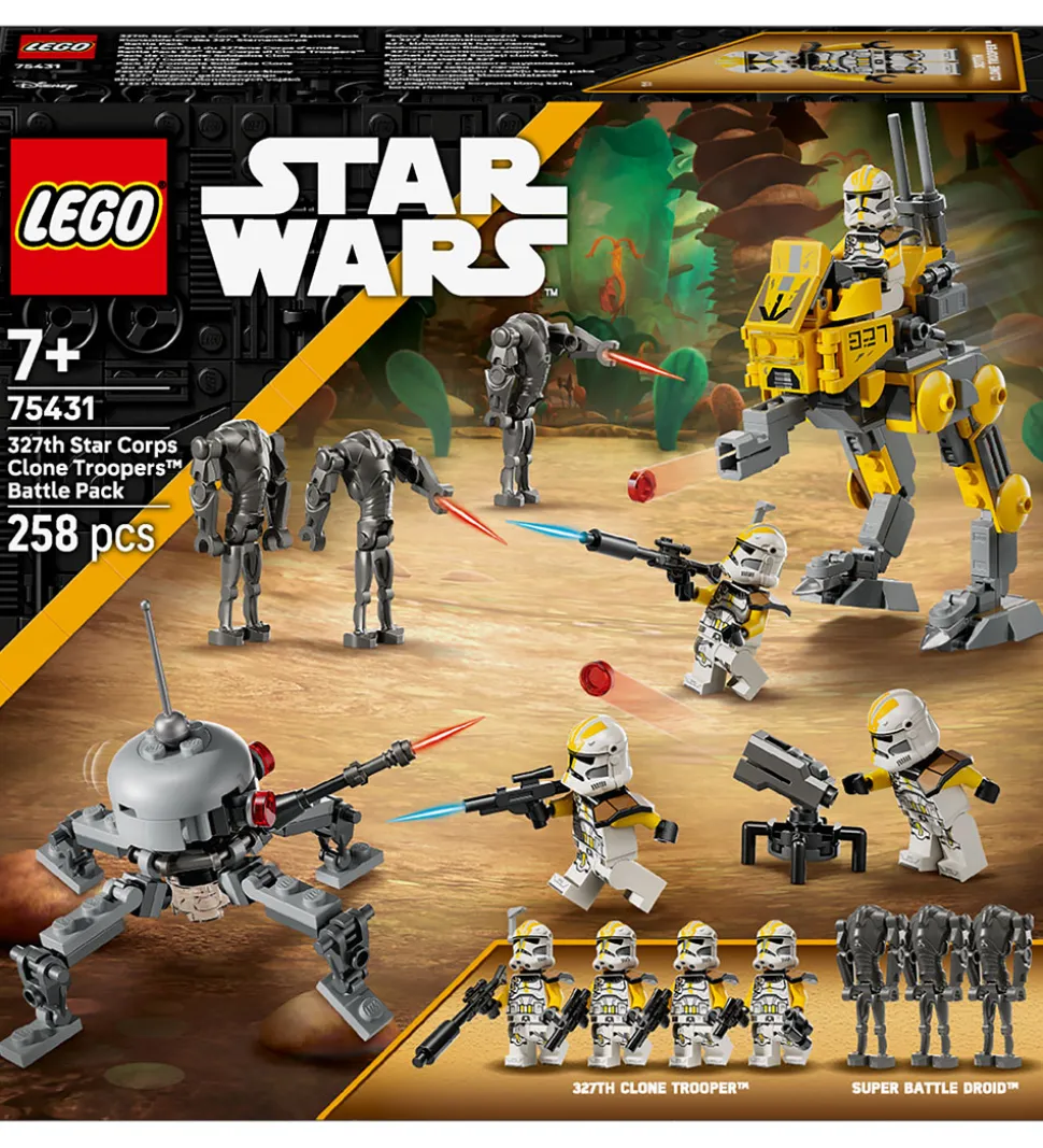 LEGO® Star Wars - Battle Pack Med Klonsoldater 75431 - 258 Dele