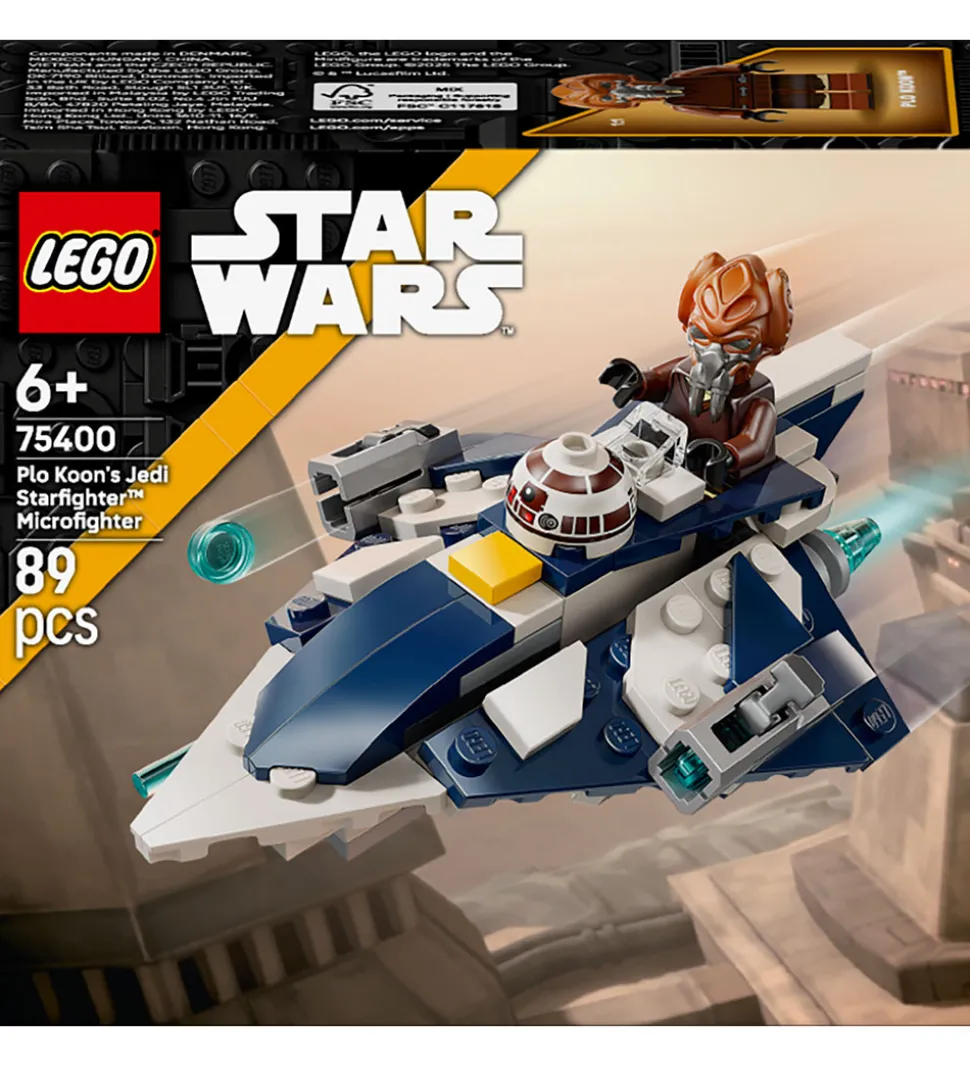 LEGO® Star Wars - Microfighter af Plo Koons™ 75400 - 89 De