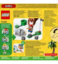 LEGO® Super Mario - Næsehornet Rambi - Udv. 71420 - 106 Dele