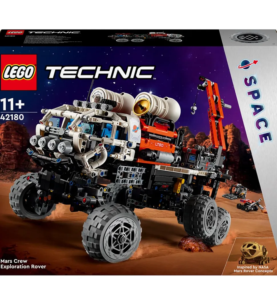LEGO® Technic - Mars-Teamets Udforskningsrover 42180 - 1599 Dele