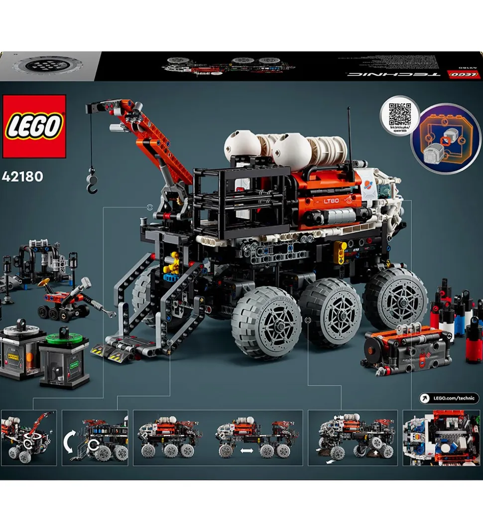 LEGO® Technic - Mars-Teamets Udforskningsrover 42180 - 1599 Dele