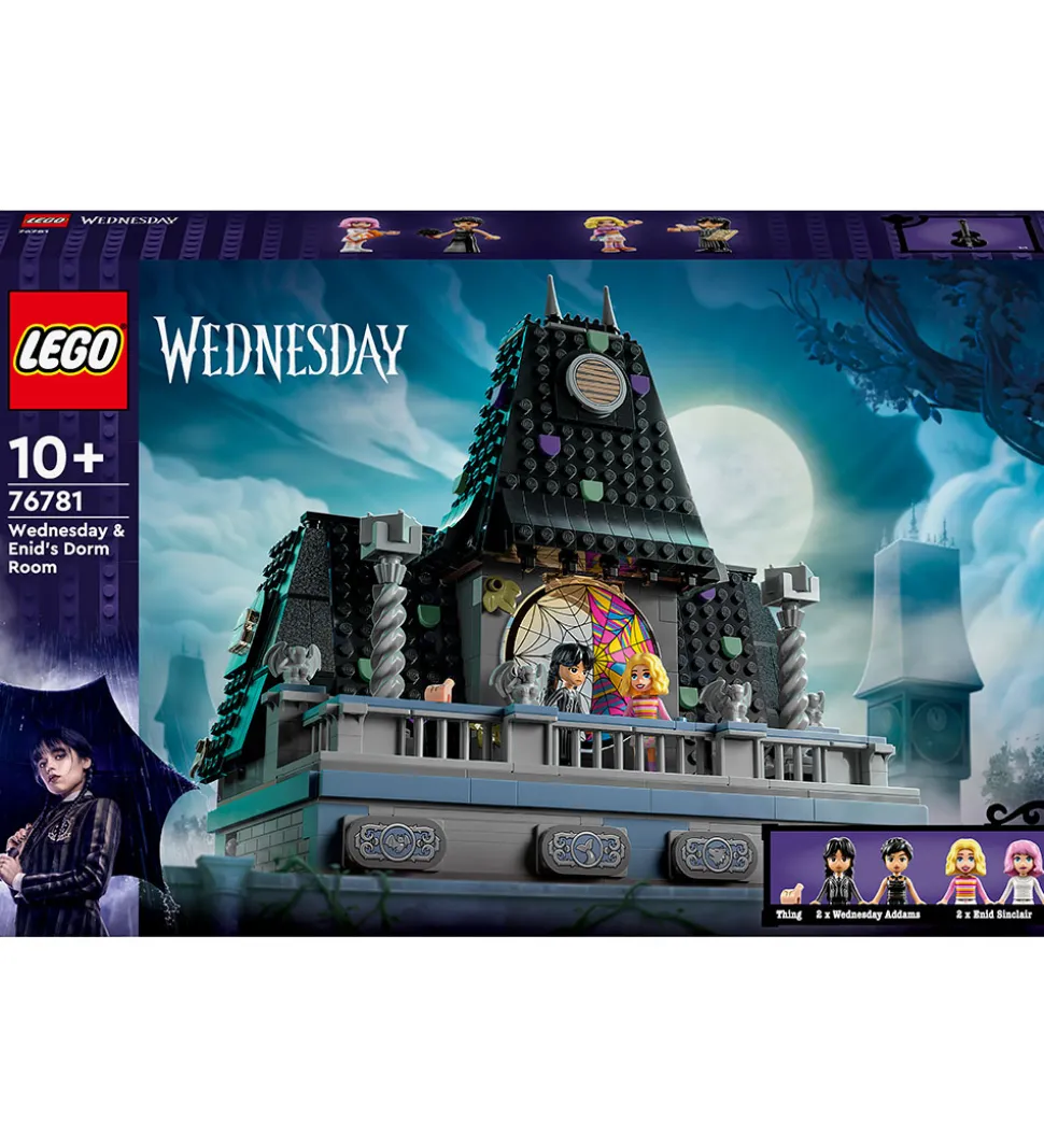 LEGO® Wednesday - Wednesday Og Enids Værelse 76781 - 750 Dele
