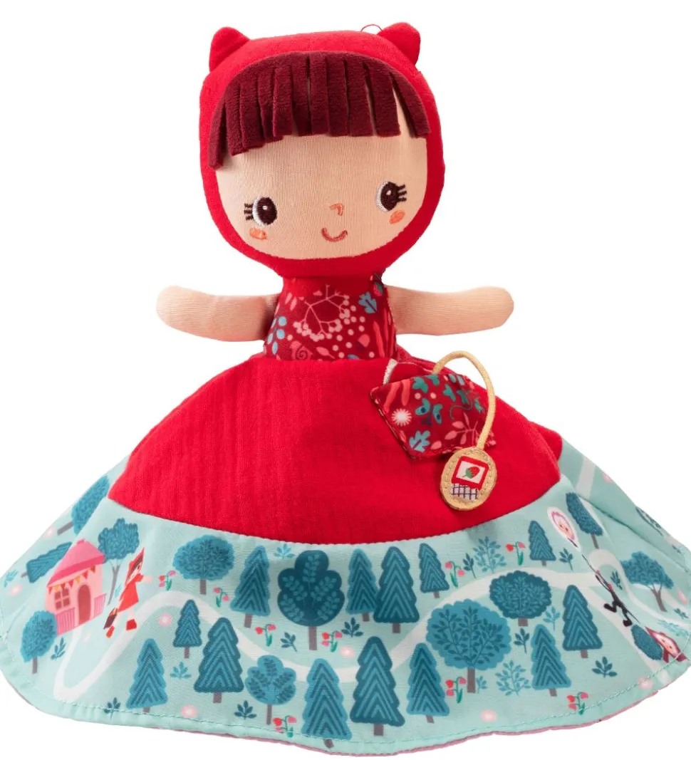 Lilliputiens Aktivitetsbamse - 3 Personer - 21 cm - Den Lille Rø