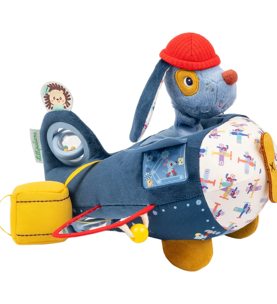 Lilliputiens Aktivitetslegetøj - Hunden Jules Flyvemaskine