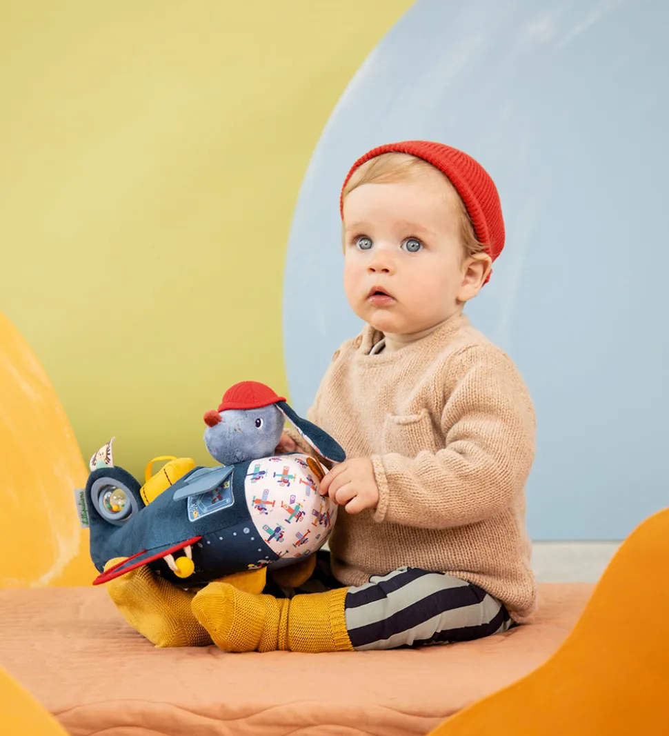 Lilliputiens Aktivitetslegetøj - Hunden Jules Flyvemaskine