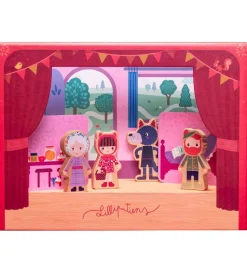 Lilliputiens Aktivitetslegetøj - Magnetisk Teater - Rødhætte