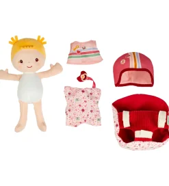 Lilliputiens Dukke m. Cykelstol - Baby Lena