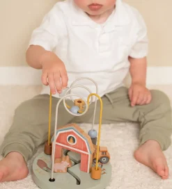 Little Dutch Aktivitetslegetøj - Perlelabyrint - Little Farm