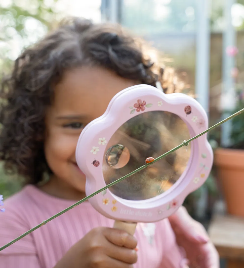 Little Dutch Forstørrelsesglas - Fairy Garden - Pink