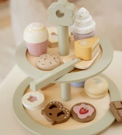 Little Dutch Kagefad - Træ - 19 Dele - Multi