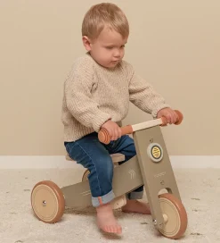 Little Dutch Løbecykel - Træ - Olive
