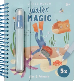 Little Dutch Magisk Vandmalebog - Jim & Friends