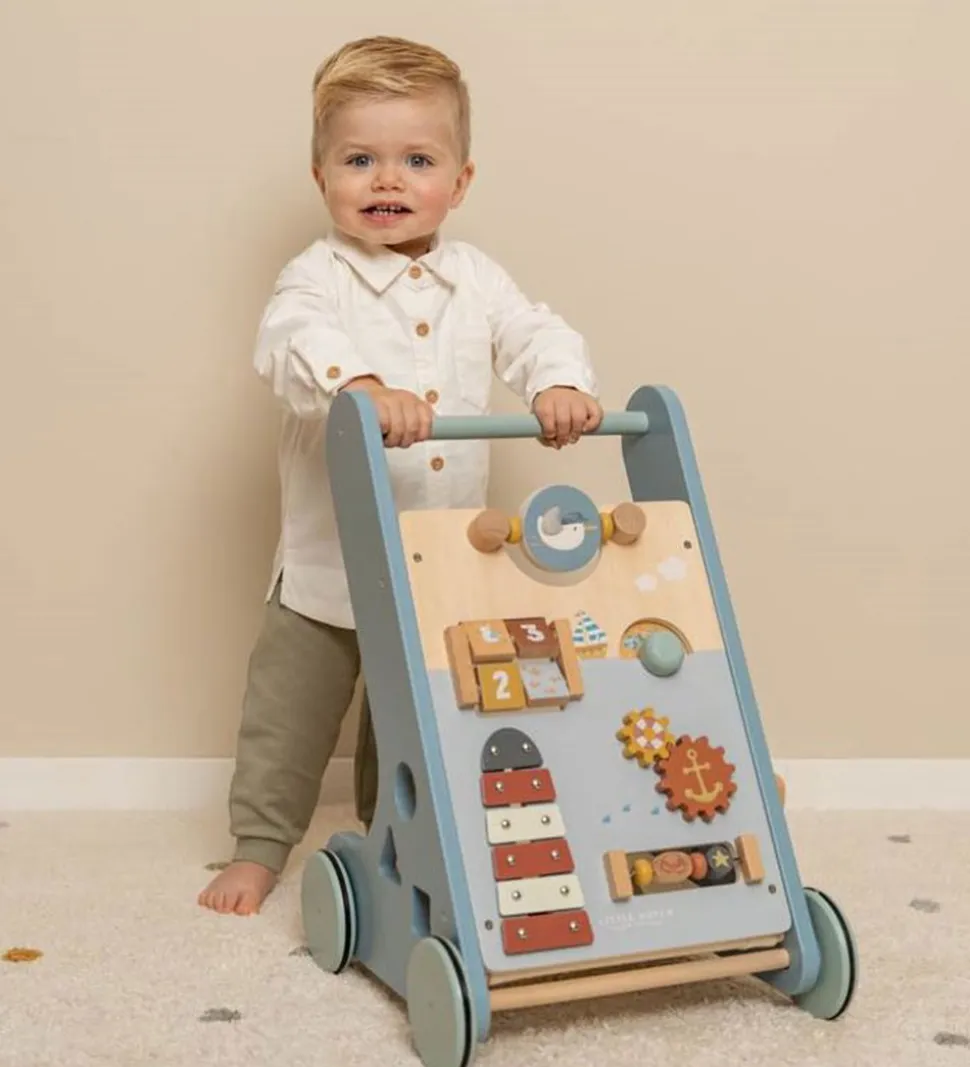 Little Dutch Multiaktivitets Gåvogn - Sailors Bay