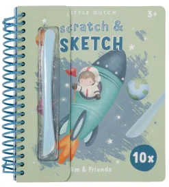 Little Dutch Skrabebog - Jim & Friends