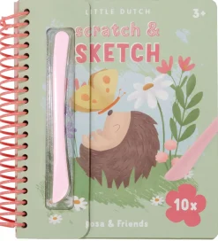 Little Dutch Skrabebog - Rosa & Friends