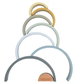 Little Dutch Stablelegetøj - Regnbue - Blå