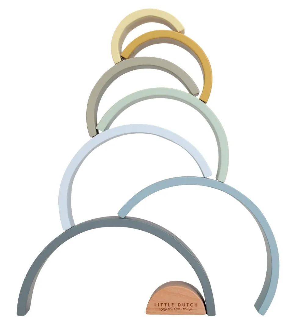 Little Dutch Stablelegetøj - Regnbue - Blå