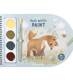 Little Dutch Vandfarve Malebog - Forest Friends